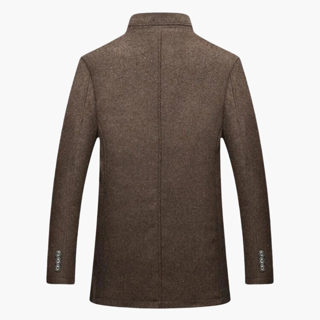 Manteau homme avec fermeture boutonnée