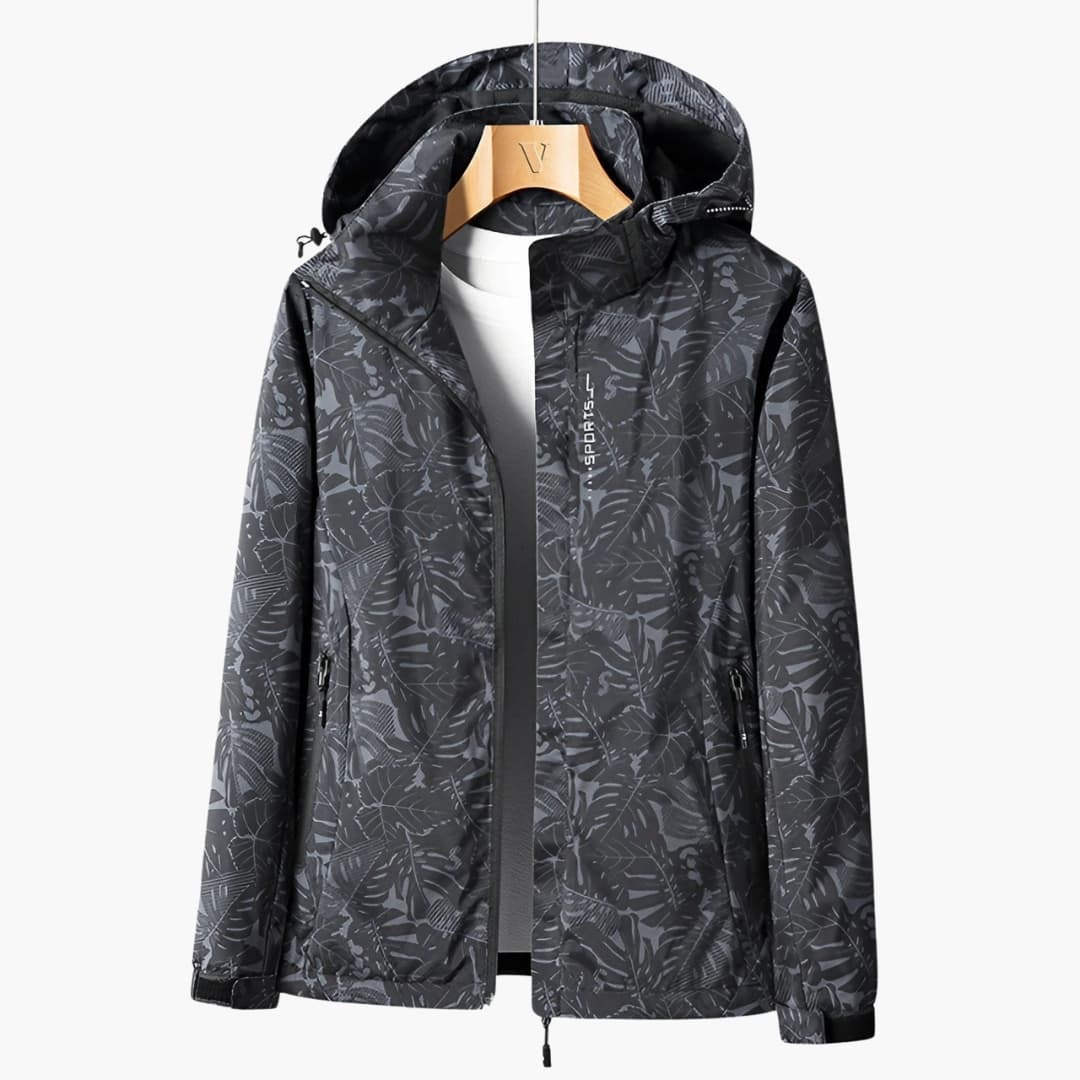 Manteau long femme à capuche avec poches latérales