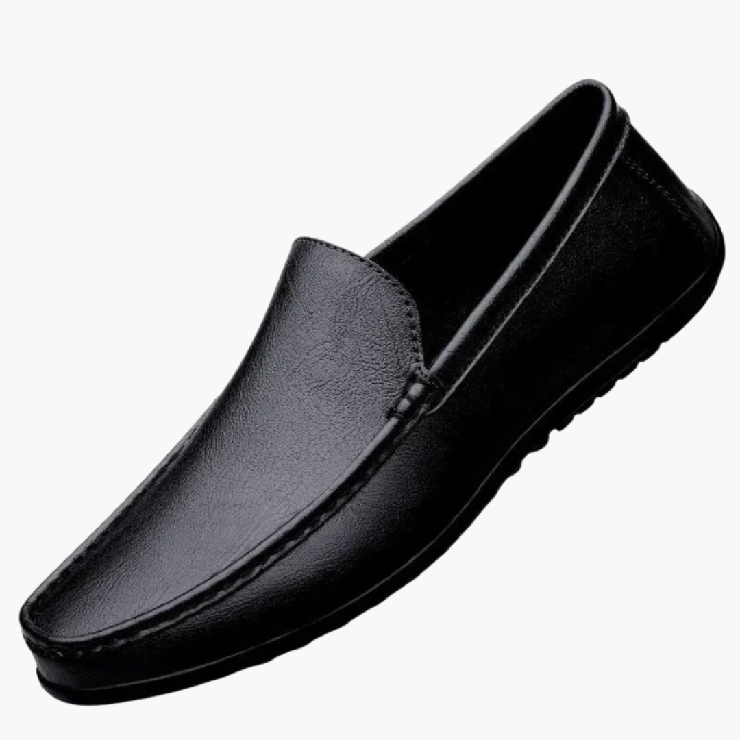 Mocassins pour homme à enfiler, coupe basse et semelle flexible