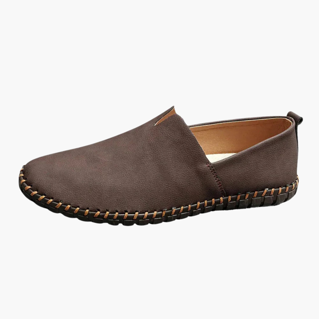 Mocassins pour homme à enfiler avec semelle cousue