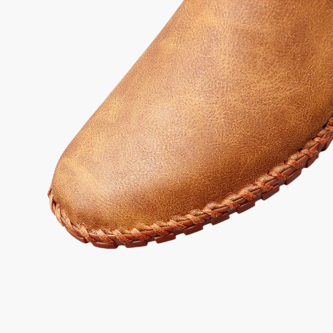 Mocassins pour homme à enfiler avec semelle cousue
