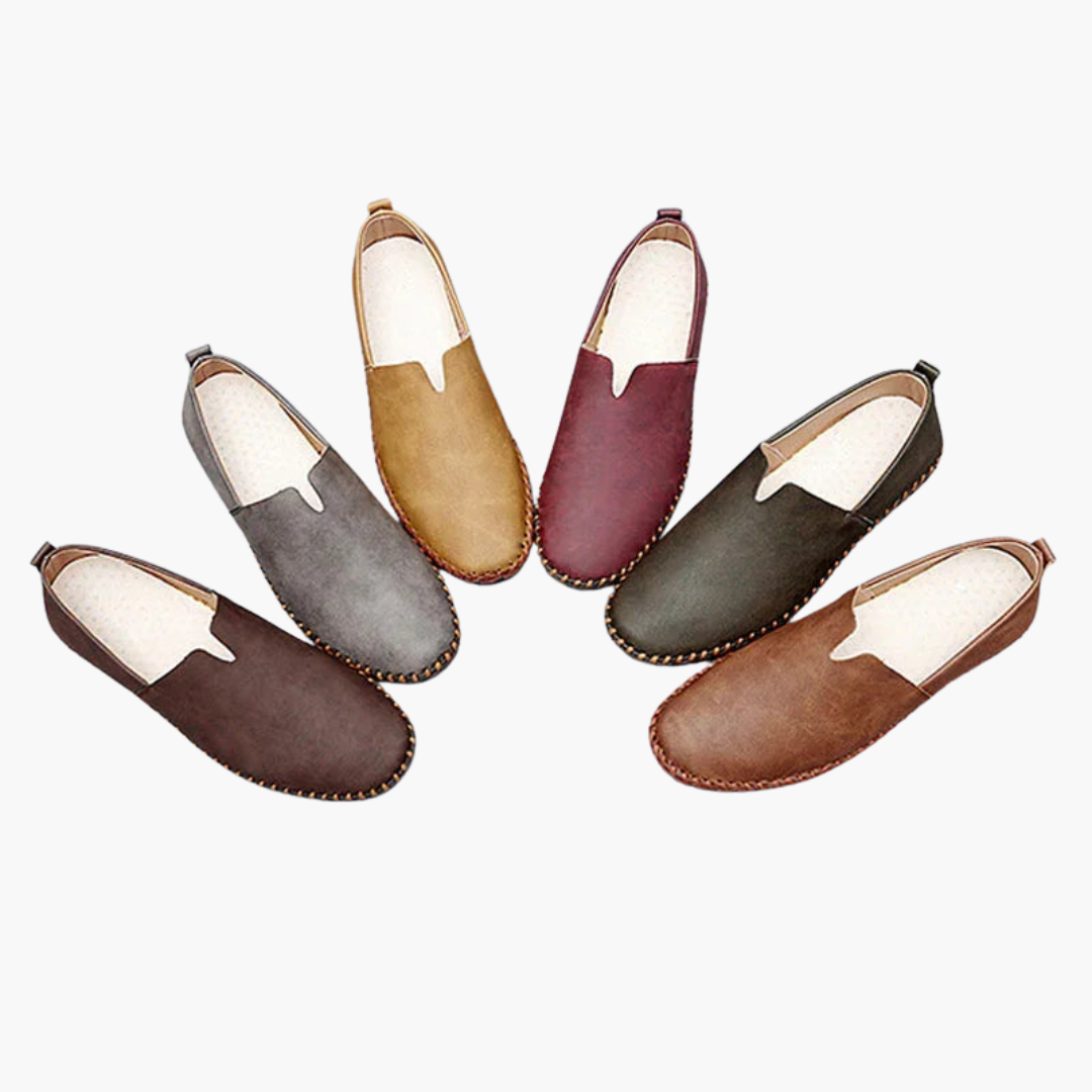 Mocassins pour homme à enfiler avec semelle cousue