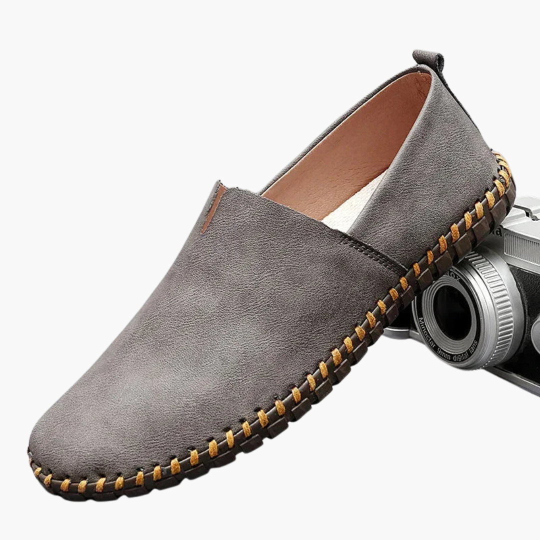 Mocassins pour homme à enfiler avec semelle cousue