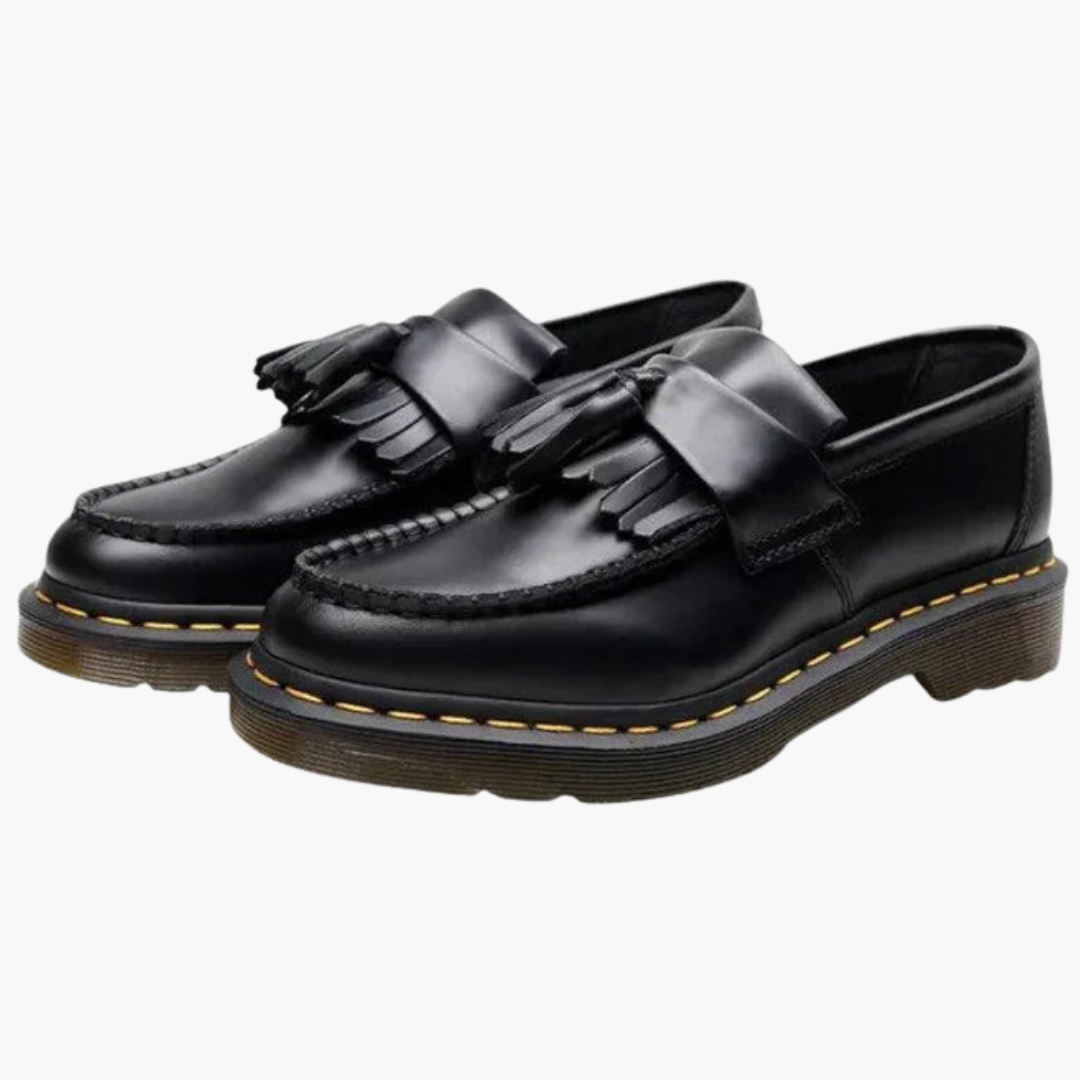 Mocassins pour homme avec glands et semelle cousue