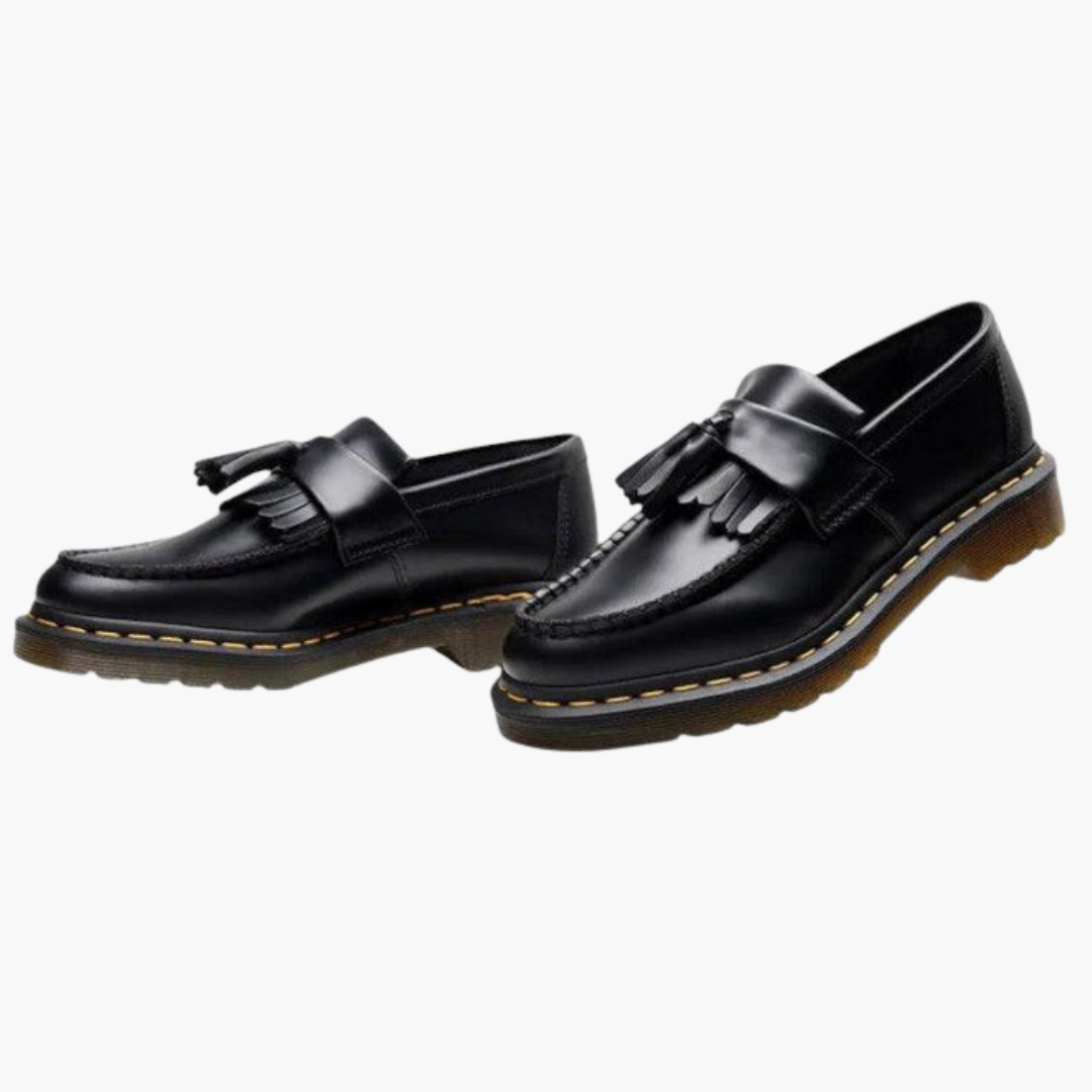 Mocassins pour homme avec glands et semelle cousue