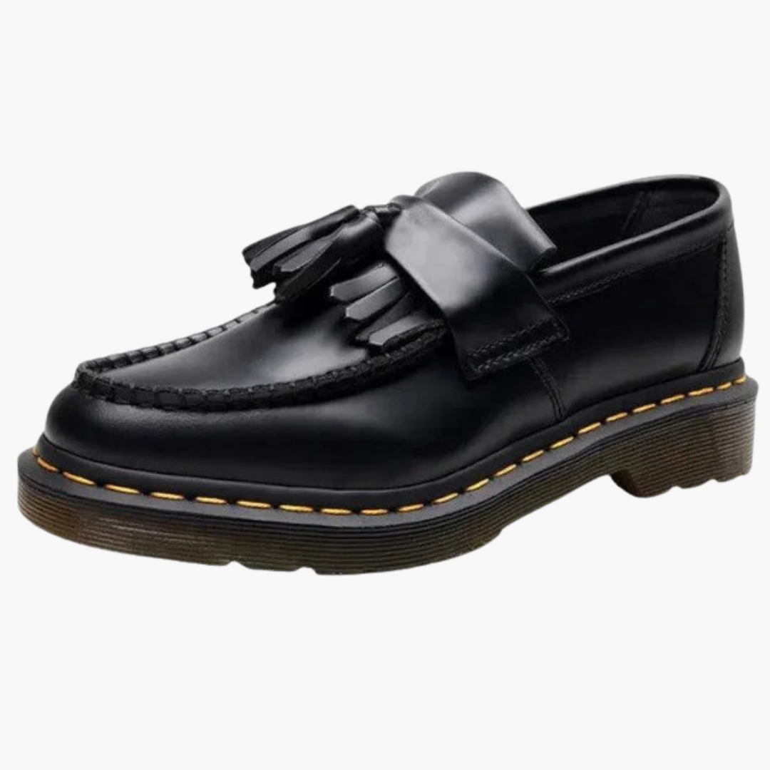 Mocassins pour homme avec glands et semelle cousue