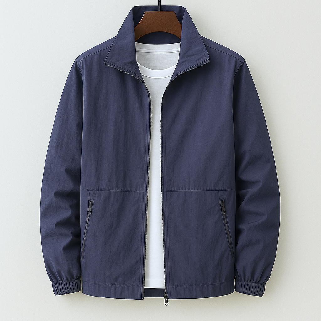 Veste homme mi saison | Coupe ajustée respirante | Poches intérieures discrètes style casual chic