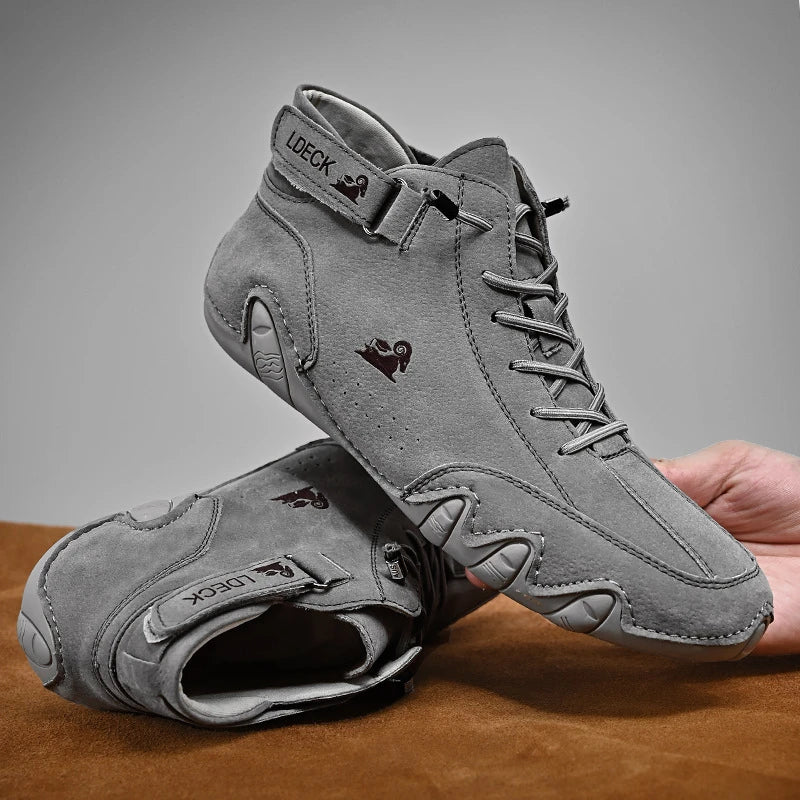 Chaussures antidérapantes unisex semelle caoutchouc confort intérieur extérieur