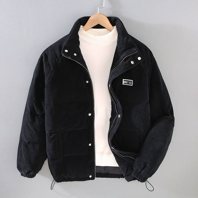 Veste Homme Chaude En Velours Côtelé | Style Classique et Confort Hivernal