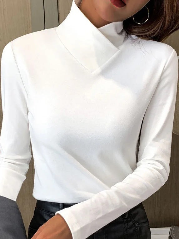 Pull femme col roulé | Chaleur respirante, coupe polyvalente | Style élégant mi-saison et hiver