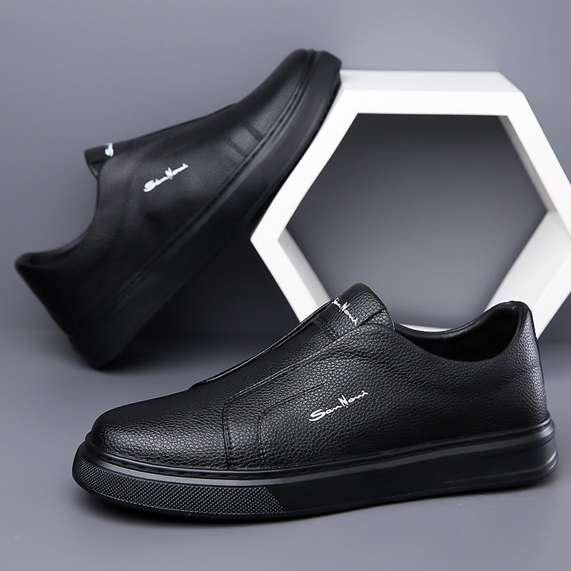 Chaussures homme à enfiler | Sans lacets, semelle antidérapante | Style minimaliste, confort quotidien