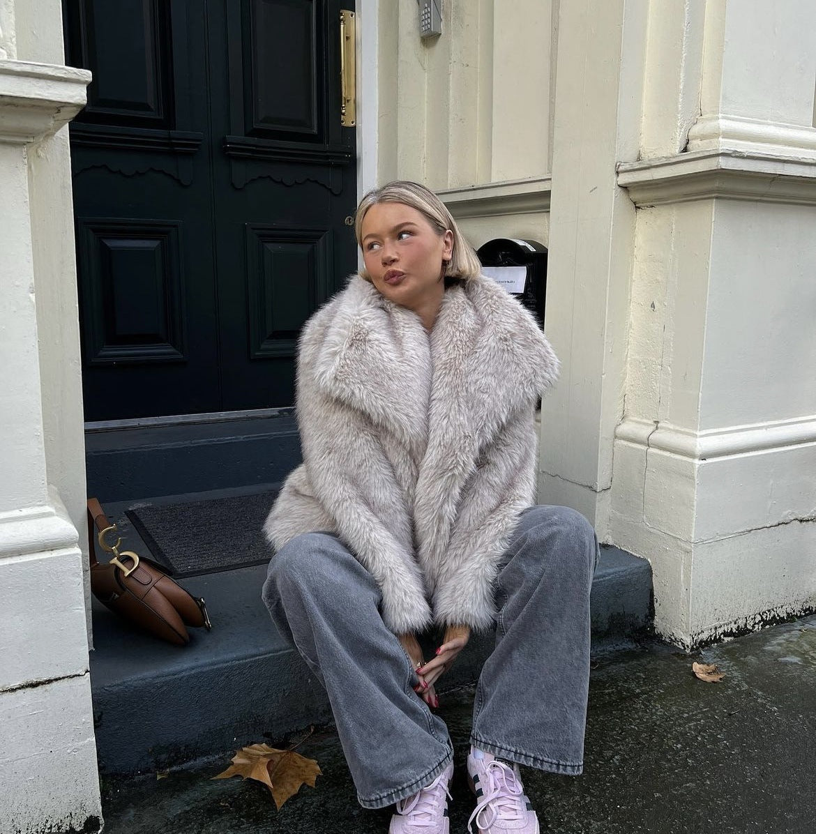 Manteau d’hiver élégant pour femme | manteau intemporel pour le travail et le week-end