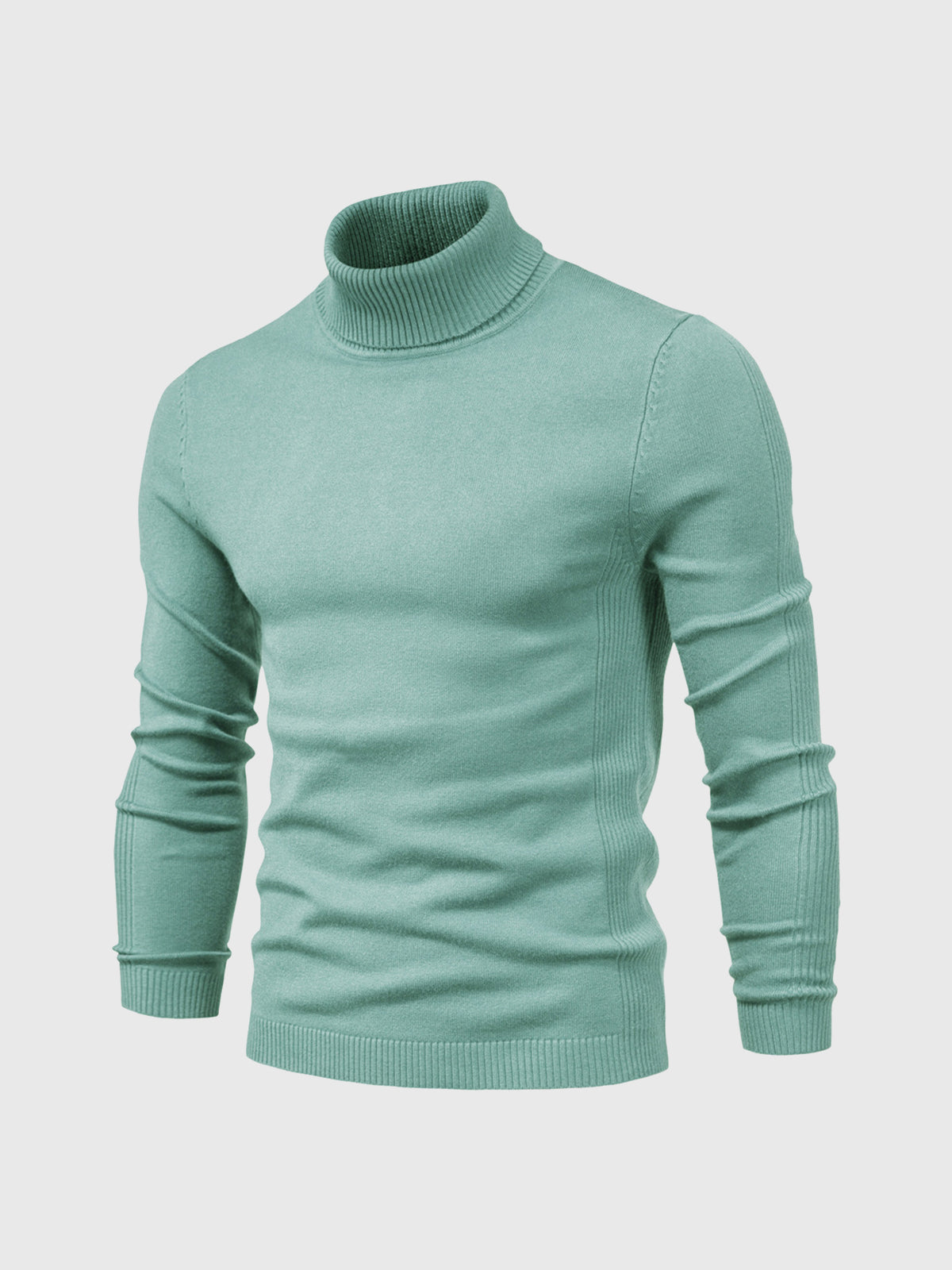 Pull Col Roulé Homme | Lavable En Machine | Coupe Classique | Confort Quotidien