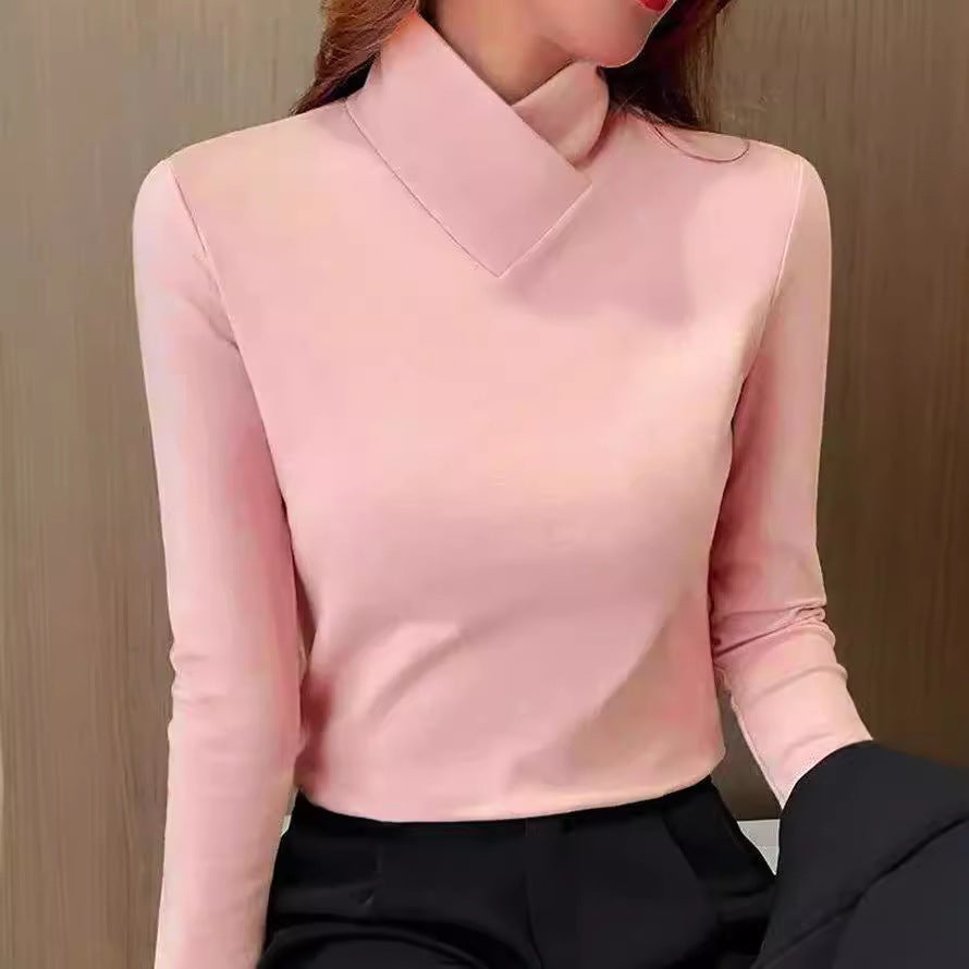 Pull femme col roulé | Chaleur respirante, coupe polyvalente | Style élégant mi-saison et hiver
