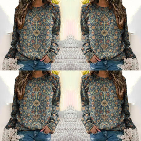 Pull Femme Motif Fleuri | Élégance Intemporelle et Charme Féminin