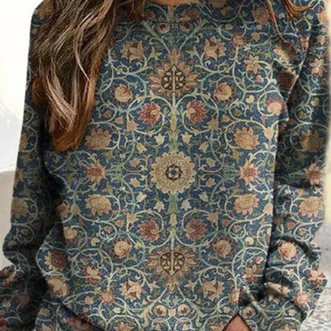 Pull Femme Motif Fleuri | Élégance Intemporelle et Charme Féminin