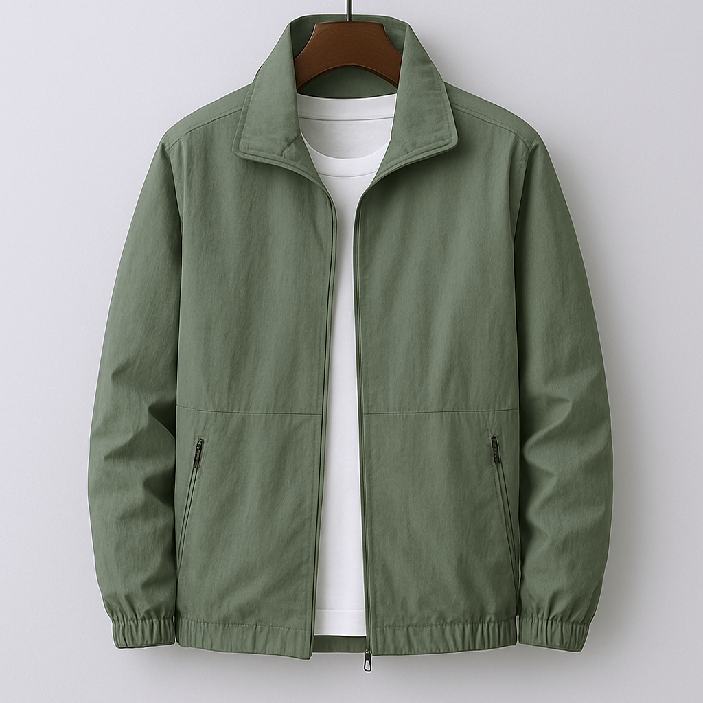 Veste homme mi saison | Coupe ajustée respirante | Poches intérieures discrètes style casual chic