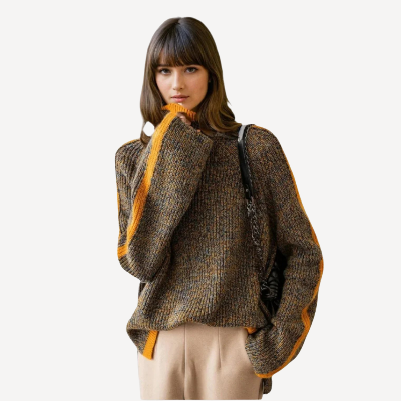 Pull Col Roulé Femme Élégant | Confort Douillet et Style Intemporel