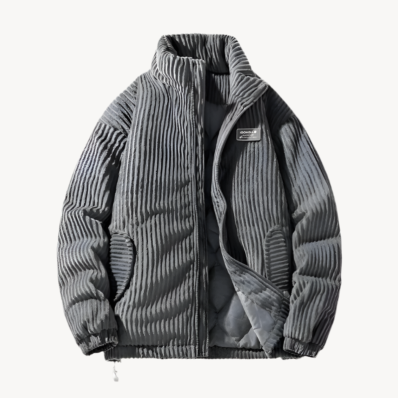 Veste homme velours côtelé | Coupe droite classique | Mi saison, style casual chic