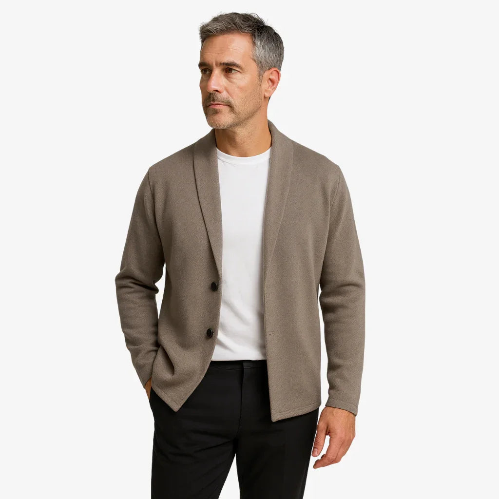 Blazer homme casual | Coupe ajustée, fermeture à un bouton | Poches latérales, tailles M à 4XL