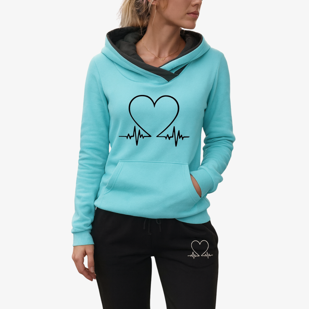 Ensemble jogging femme | Coupe ample confortable | Haut et pantalon assortis pour la détente