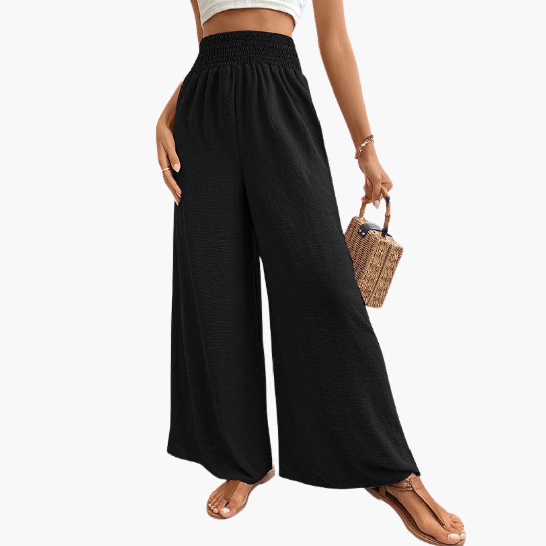 Pantalon Femme à Jambes Larges
