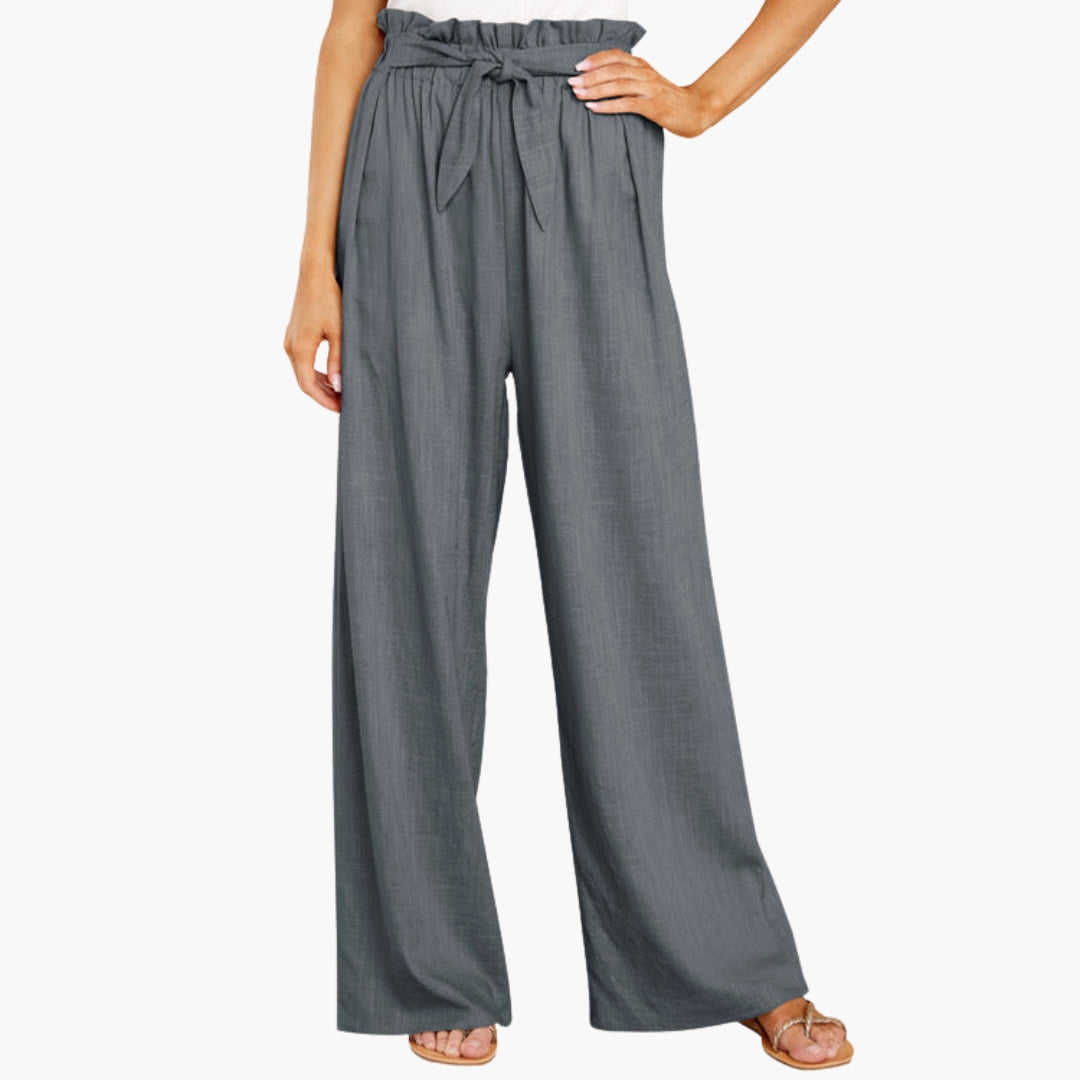 Wide Summer Trousers for Women with Wide Legs