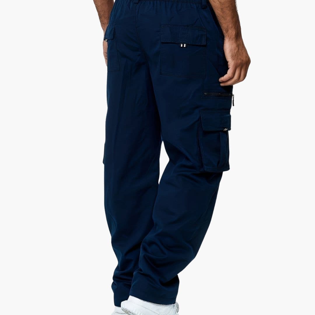Pantalon cargo homme avec poches multiples