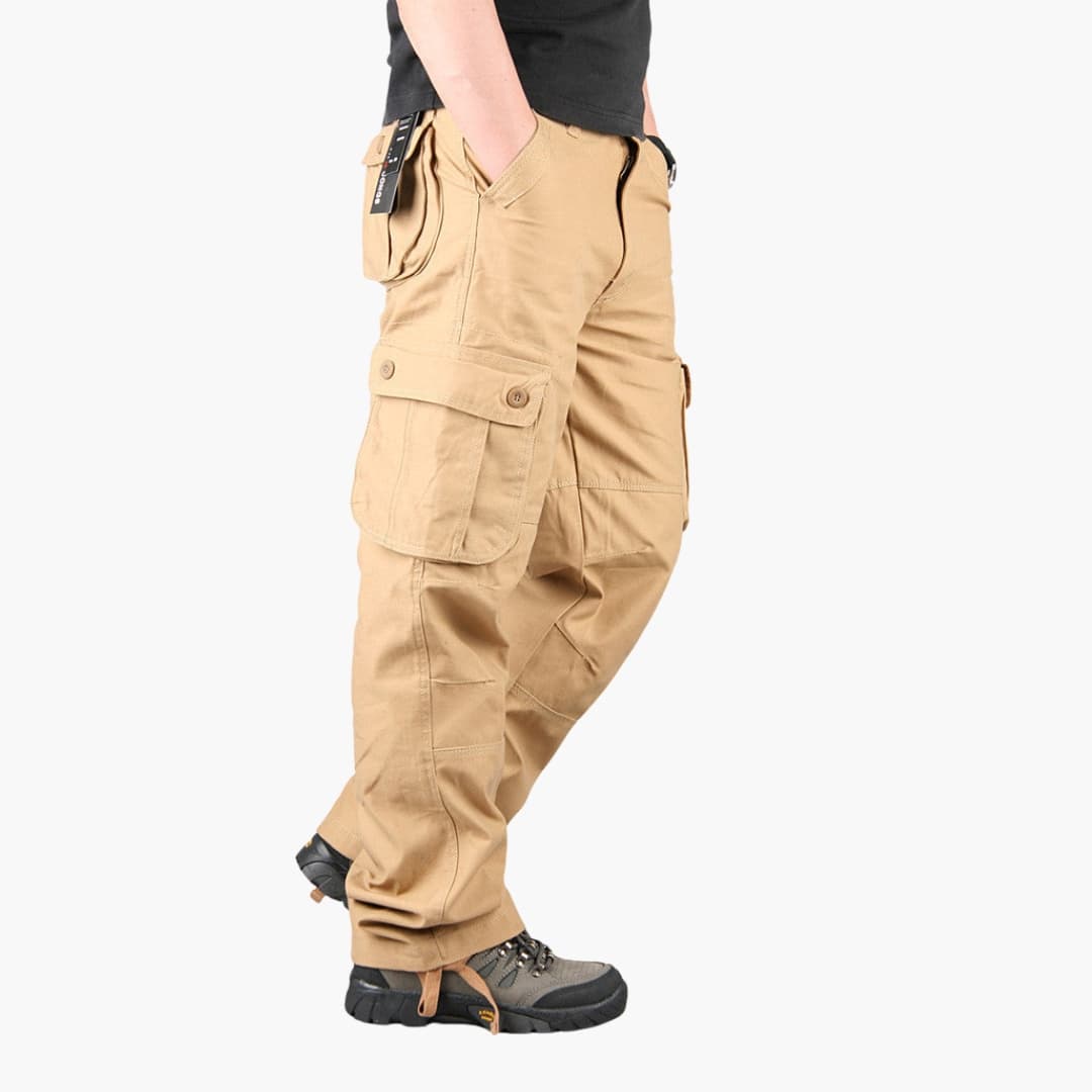 Pantalon cargo multi-poches pour homme