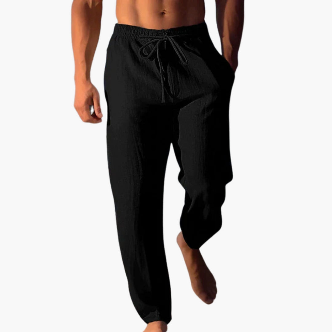 Men's Summer Trousers with Side Pockets