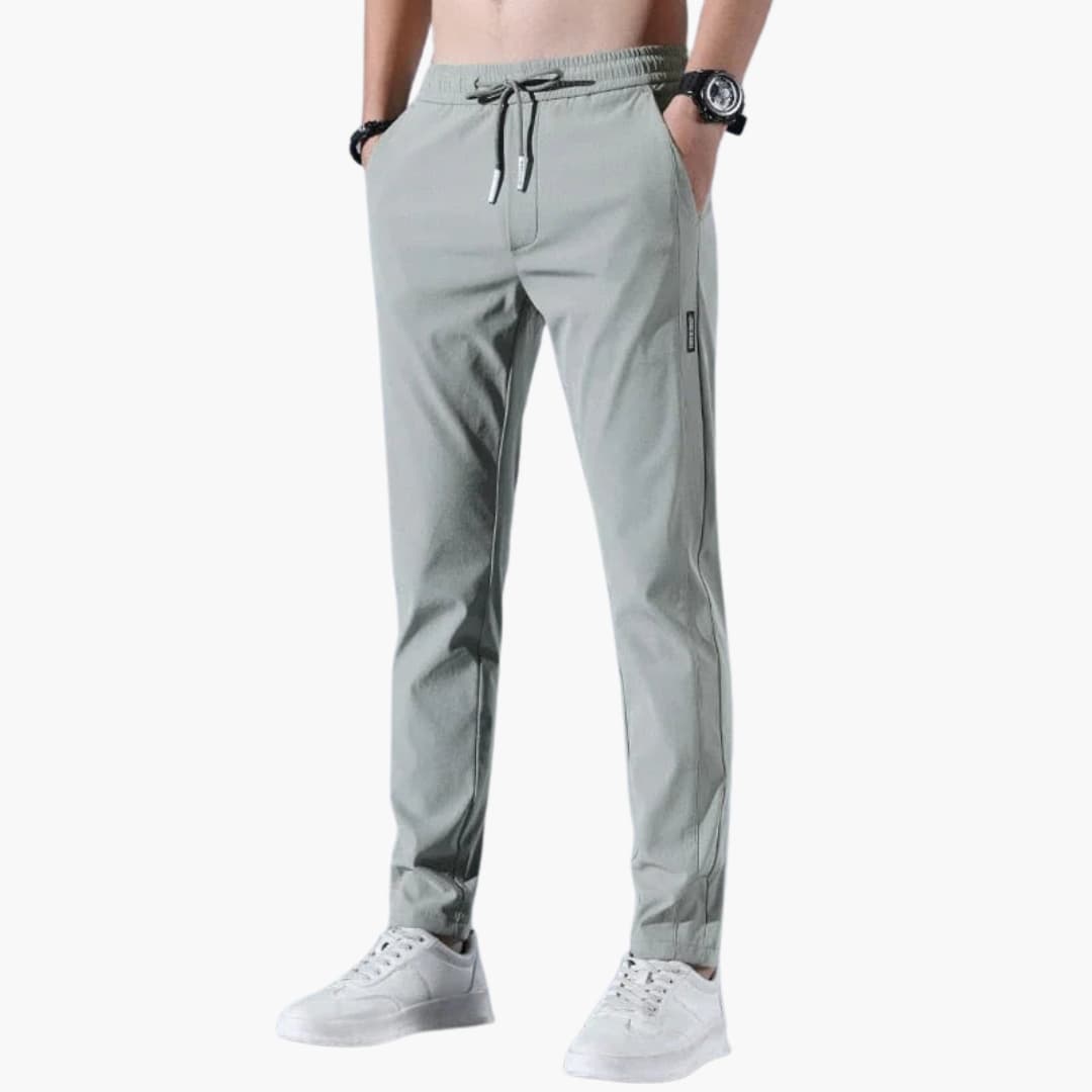 Pantalon décontracté pour homme avec poches latérales