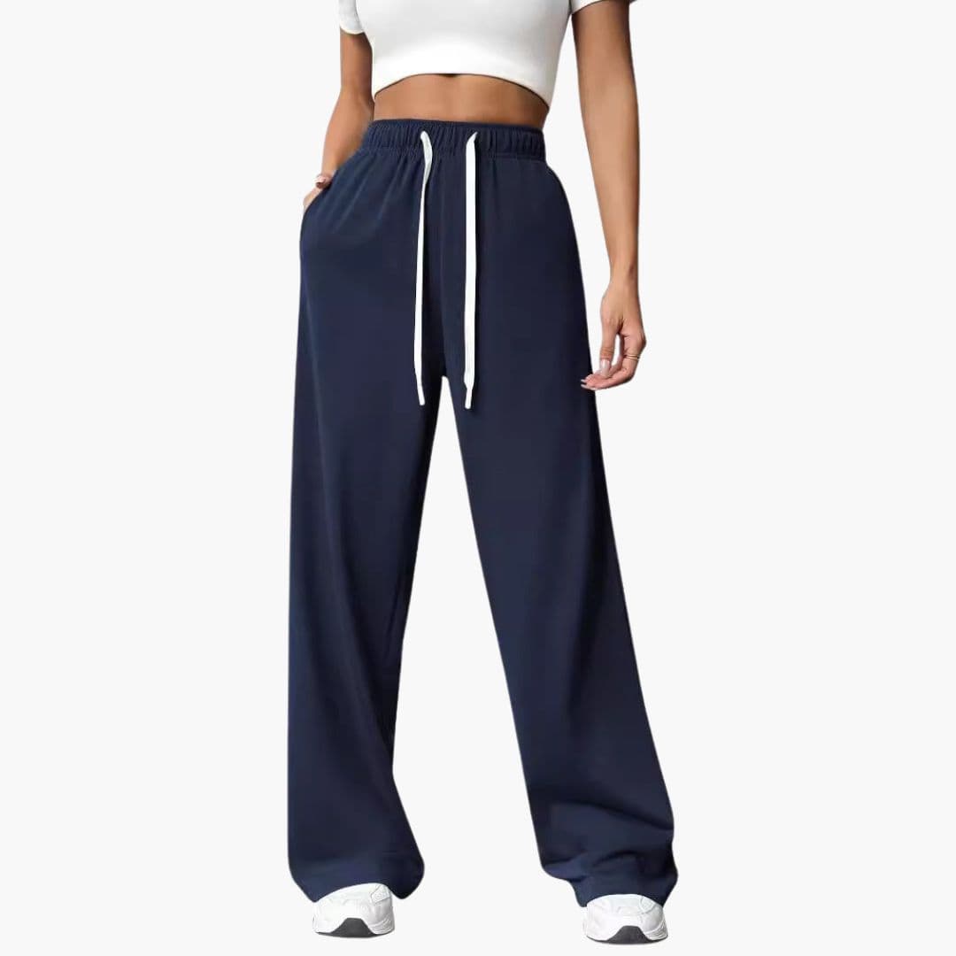 Pantalon de jogging femme coupe ample