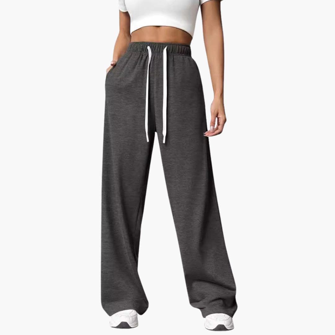 Pantalon de jogging femme coupe ample