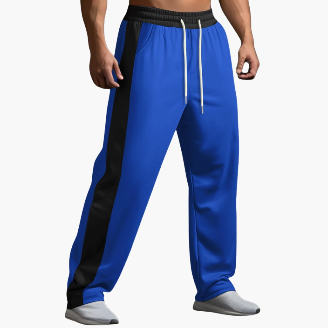 Pantaloni da jogging uomo con bande laterali