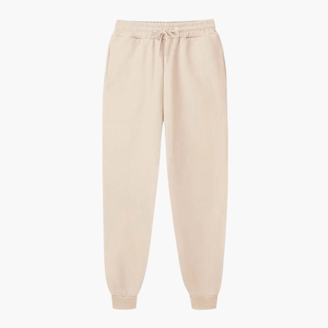 Pantaloni donna con vita elasticizzata e tasche