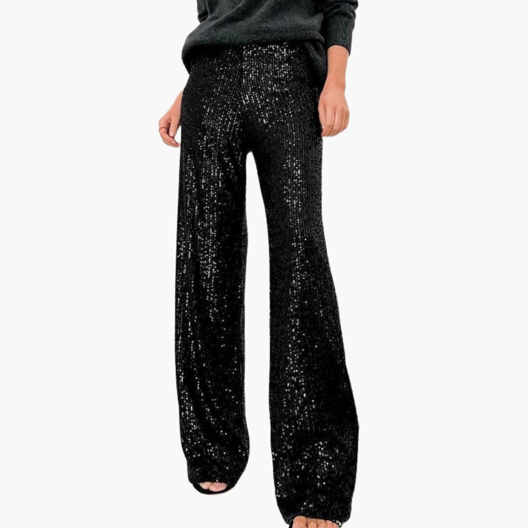 Pantalon palazzo donna a gambe larghe