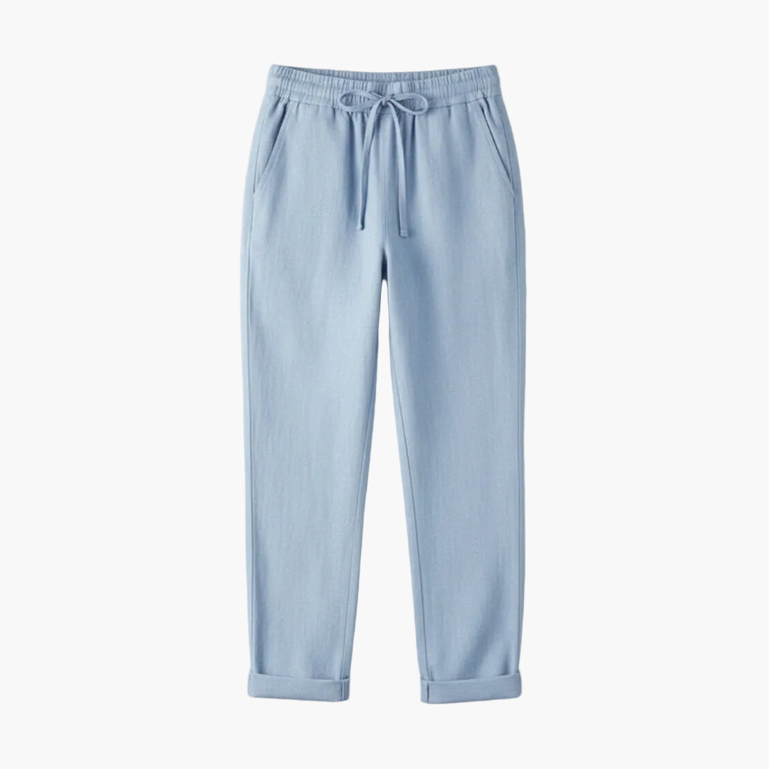 Pantalons pour femmes à taille à cordon
