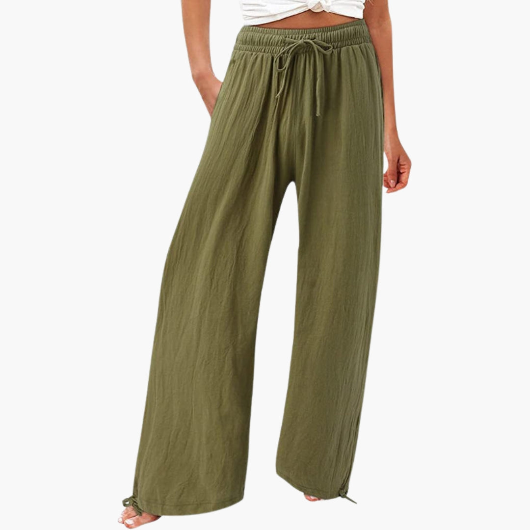 Pantaloni da donna con tasche laterali