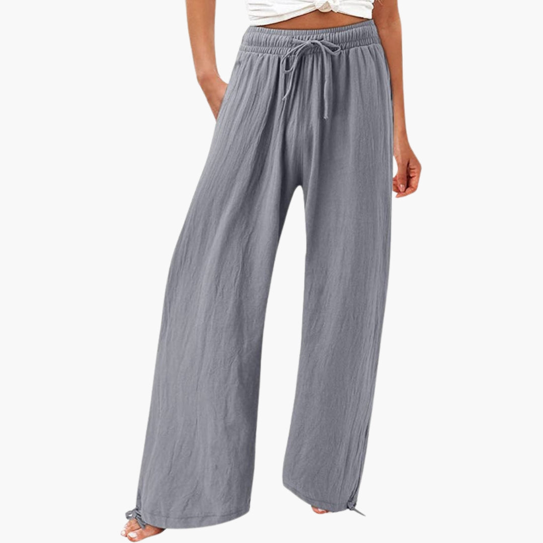 Pantaloni da donna con tasche laterali