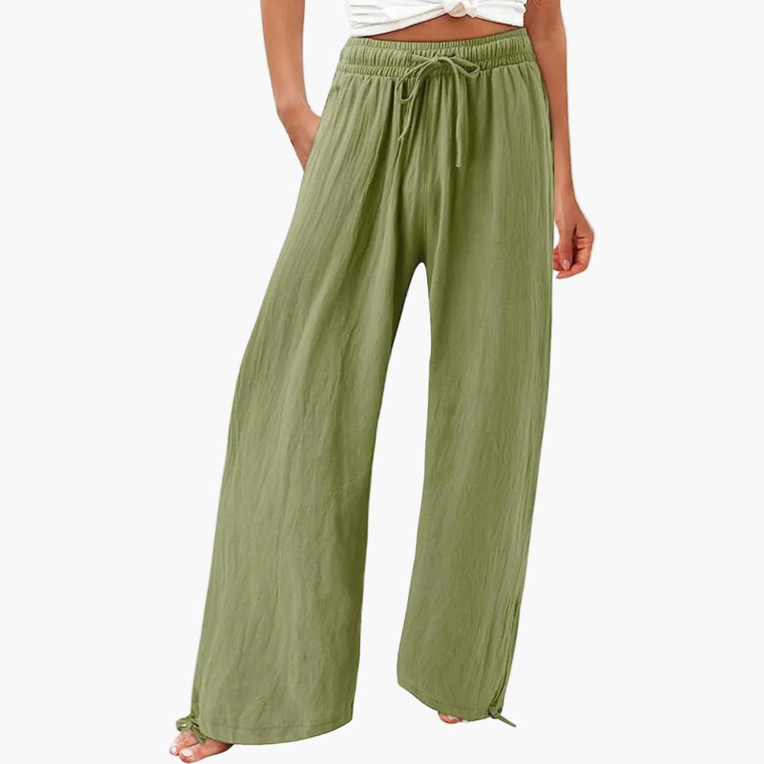 Pantaloni da donna con tasche laterali