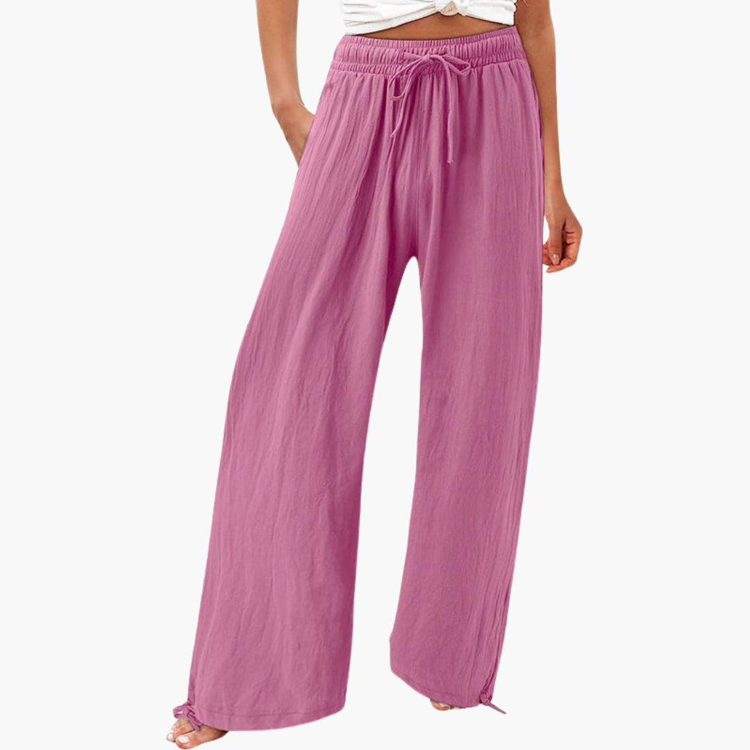 Pantaloni da donna con tasche laterali