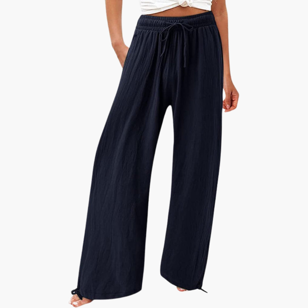 Pantaloni da donna con tasche laterali