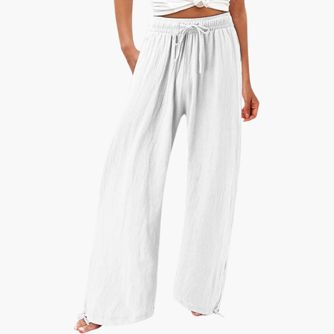 Pantaloni da donna con tasche laterali