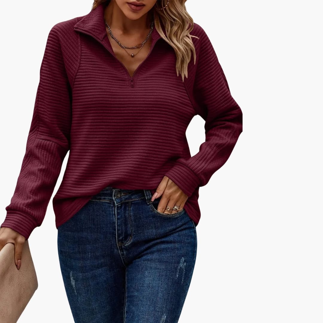 Camisola de Mulher com Gola Alta