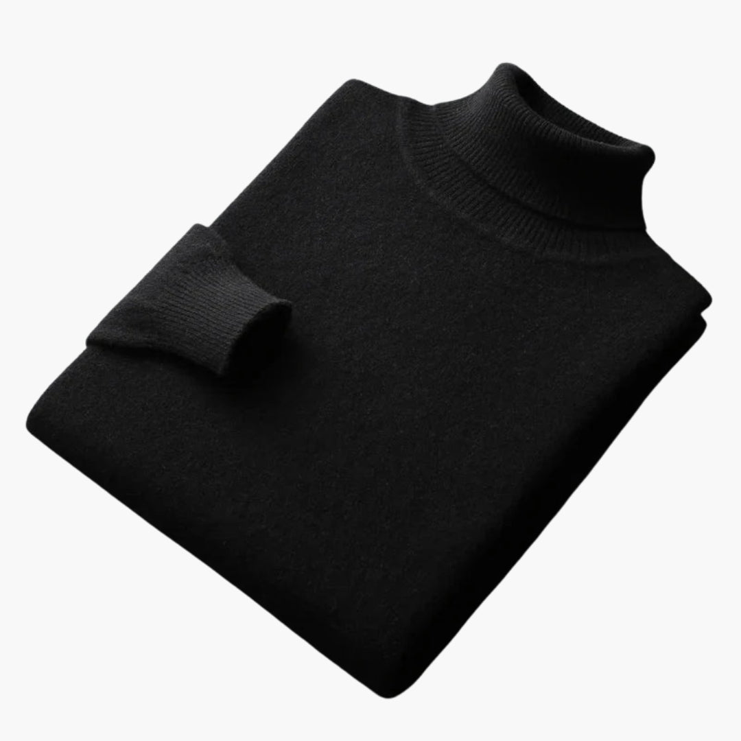 Herrpolotröja med långa ärmar