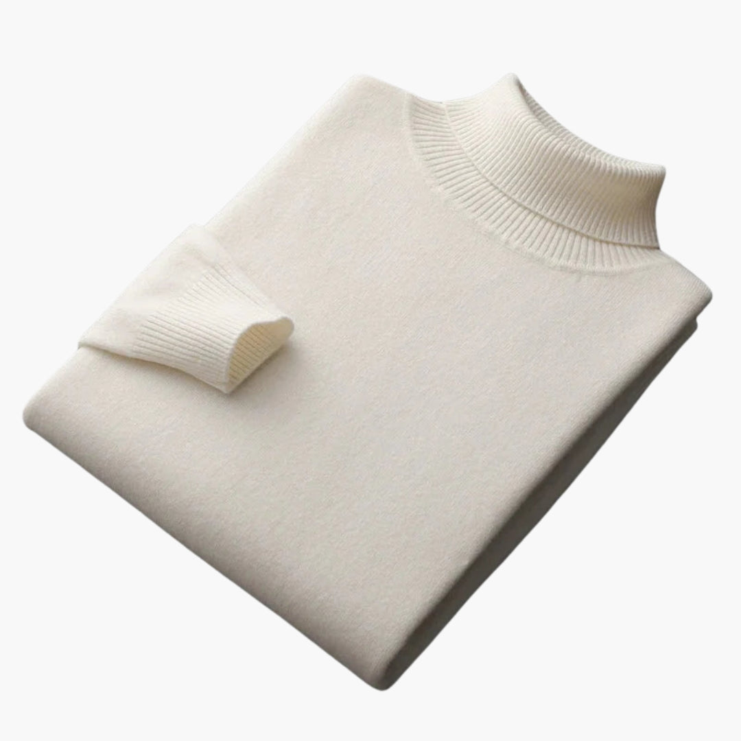 Herrpolotröja med långa ärmar