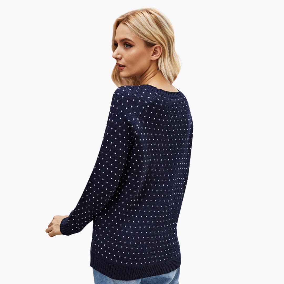 Pull de Noël Femme avec Motif Bonhomme de Neige