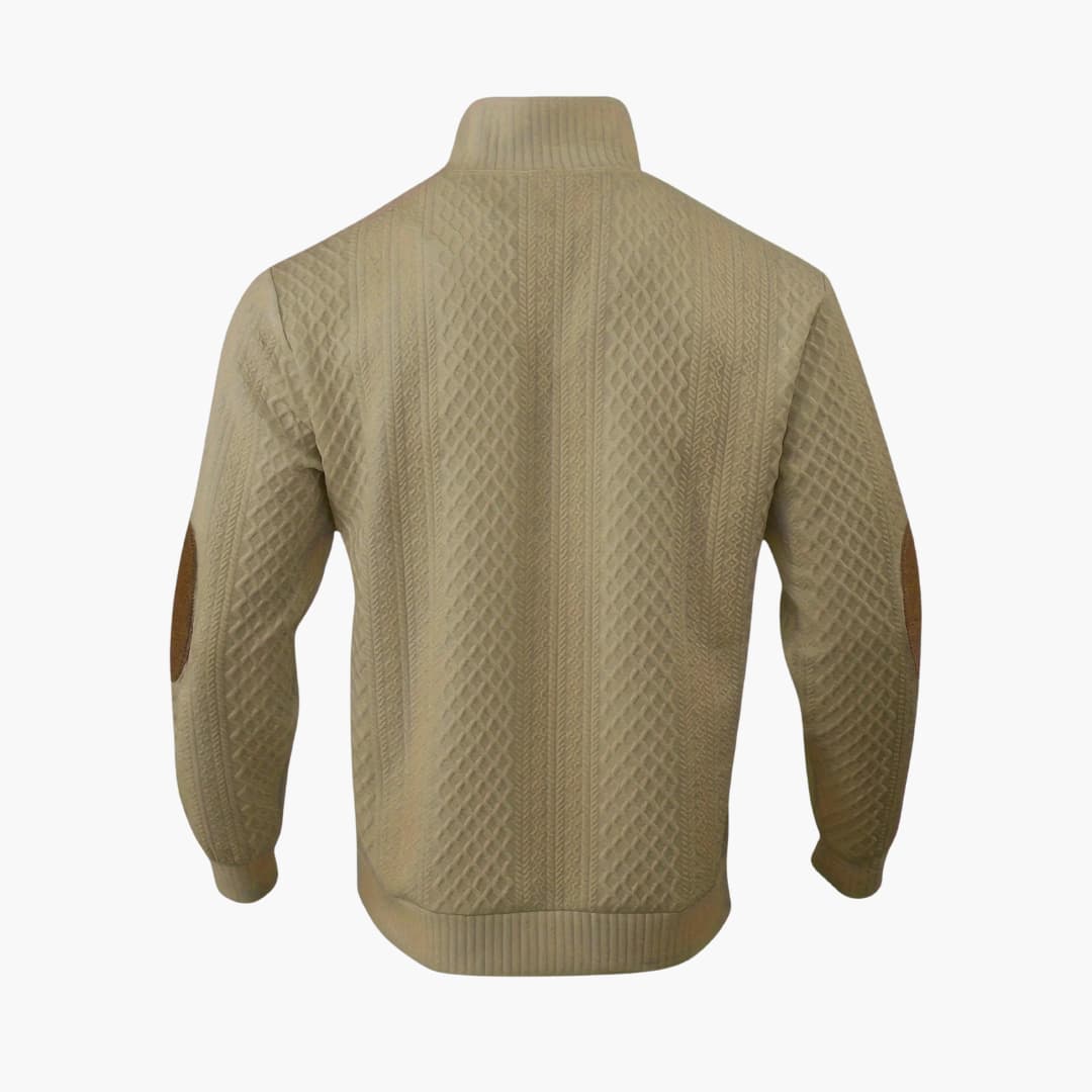Pull pour homme avec col zippé