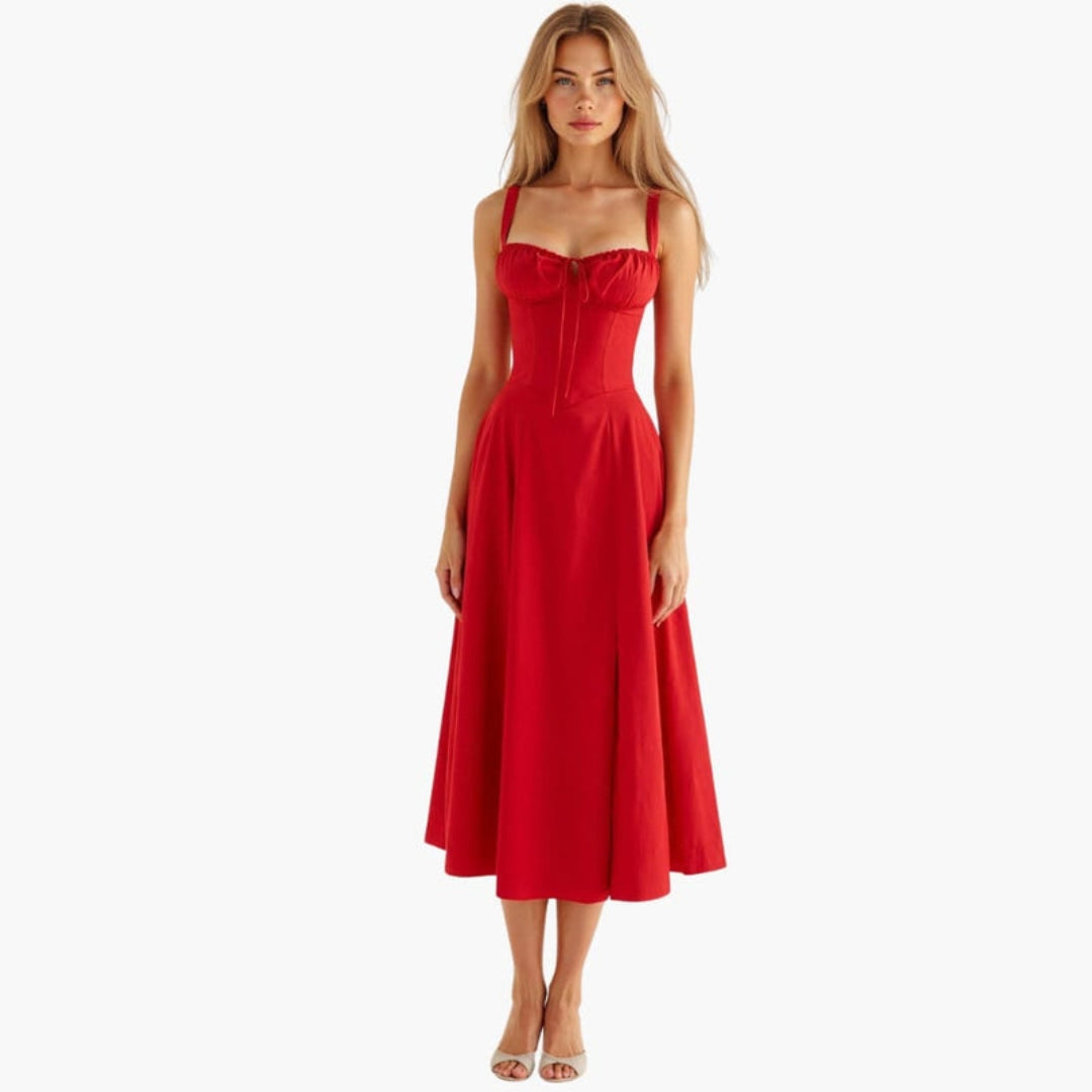 Abito da Donna per Cerimonia con Gonna Plissettata