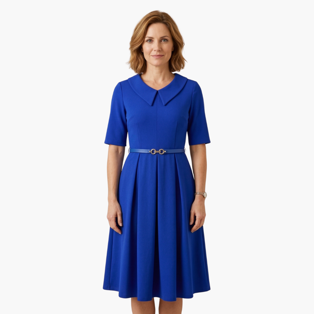 Abito da Festa Donna con Scollo Asimmetrico